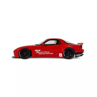 ROCKET BUNNY AERO (V1) MAZDA RX7 (FD3S) RED 2015 Otto Project Car OttO mobile 1:18 Resinemodell (Türen, Motorhaube... nicht zu öffnen!)